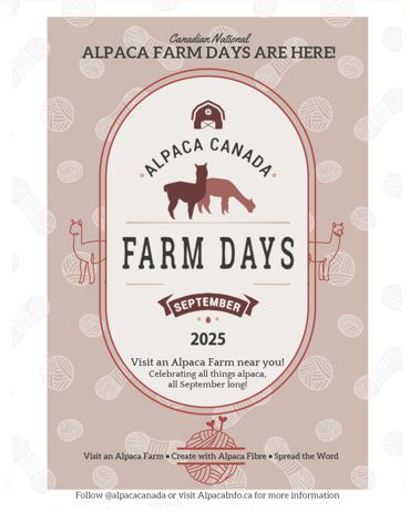 Canadian Alpaca Farm Days